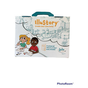 LULU Jr. Illustory Book Making Kit, Multicolor NWT